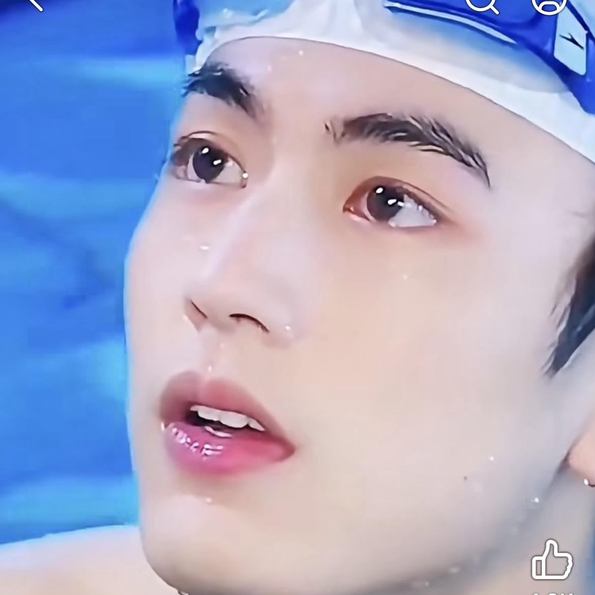 A moment captured by a fan of Zhang Linghe