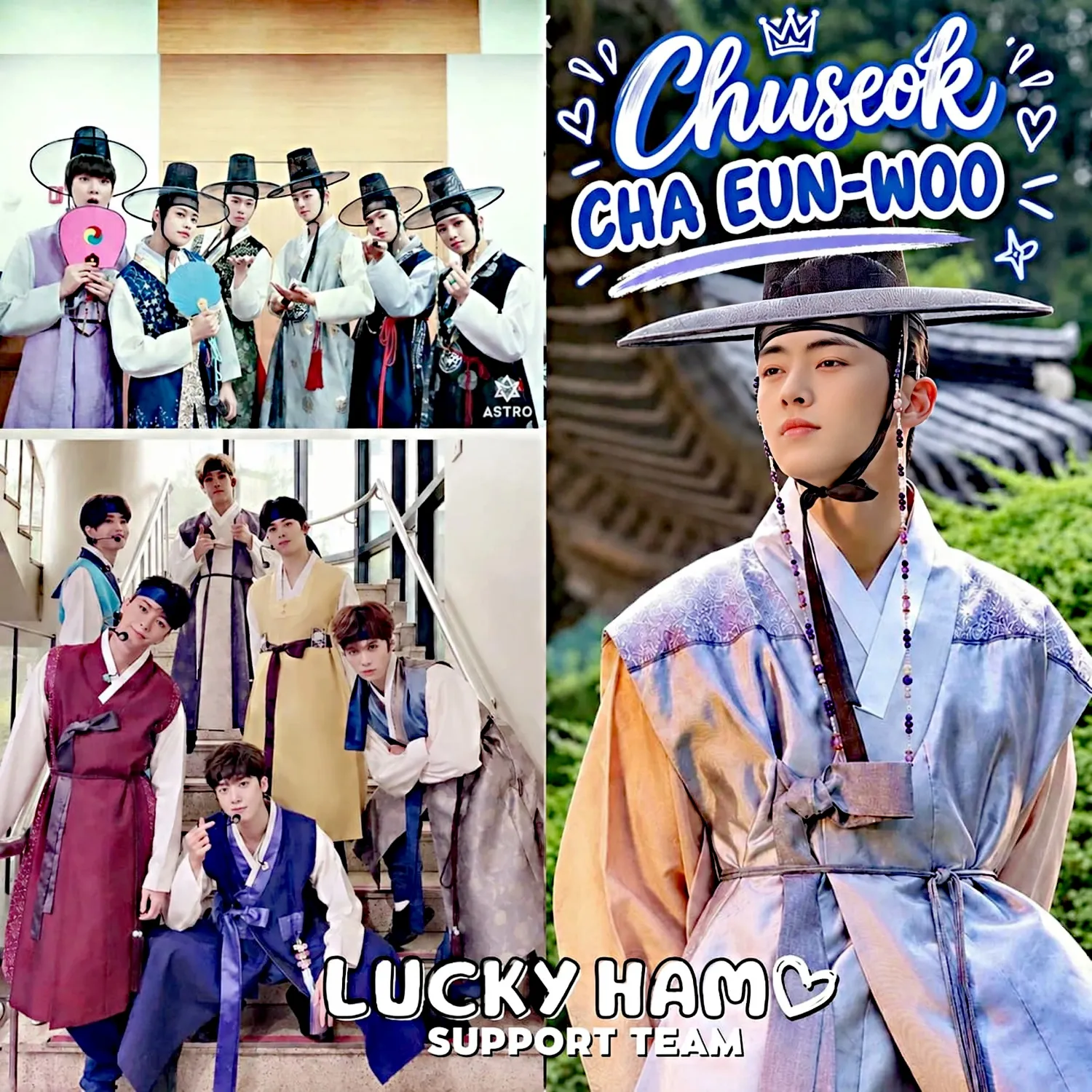 Behind-the-scenes cut of Cha Eunwoo