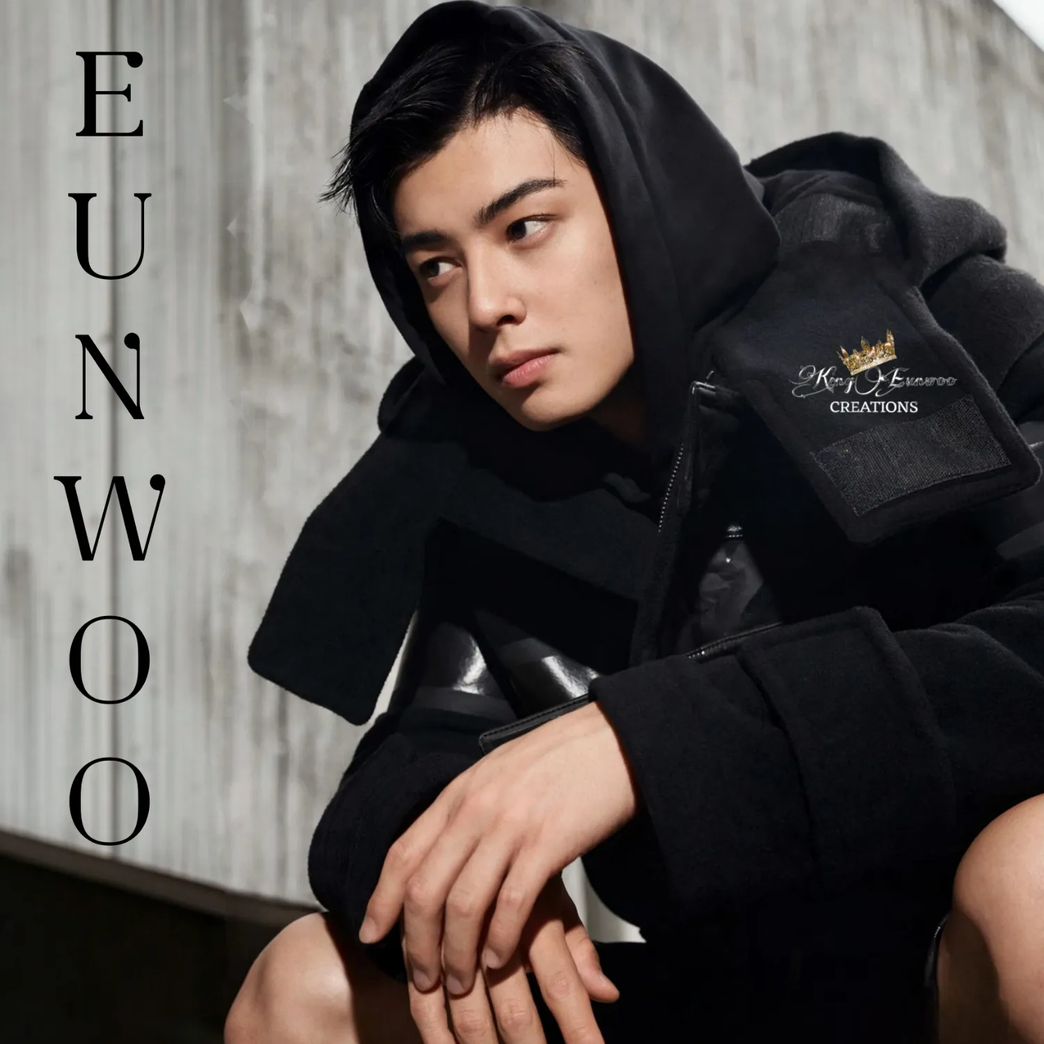 Behind-the-scenes cut of Cha Eunwoo