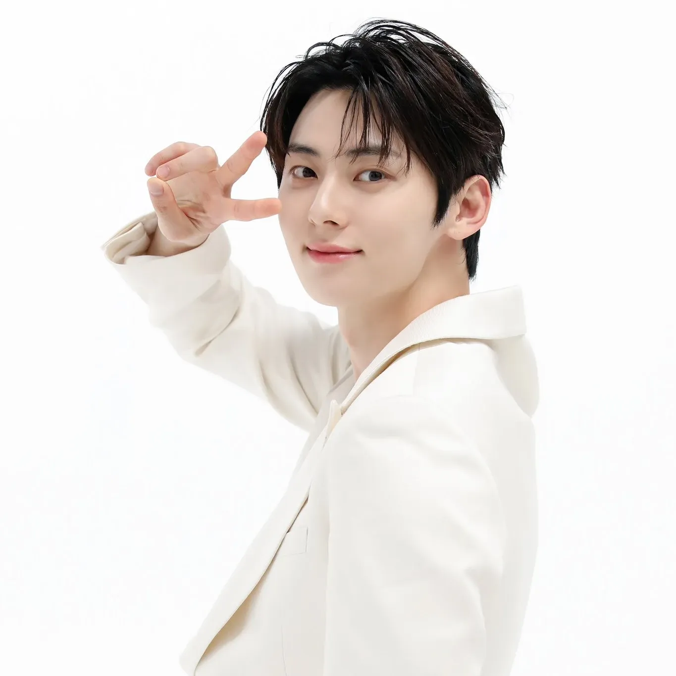 A moment captured by a fan of Hwang Minhyun