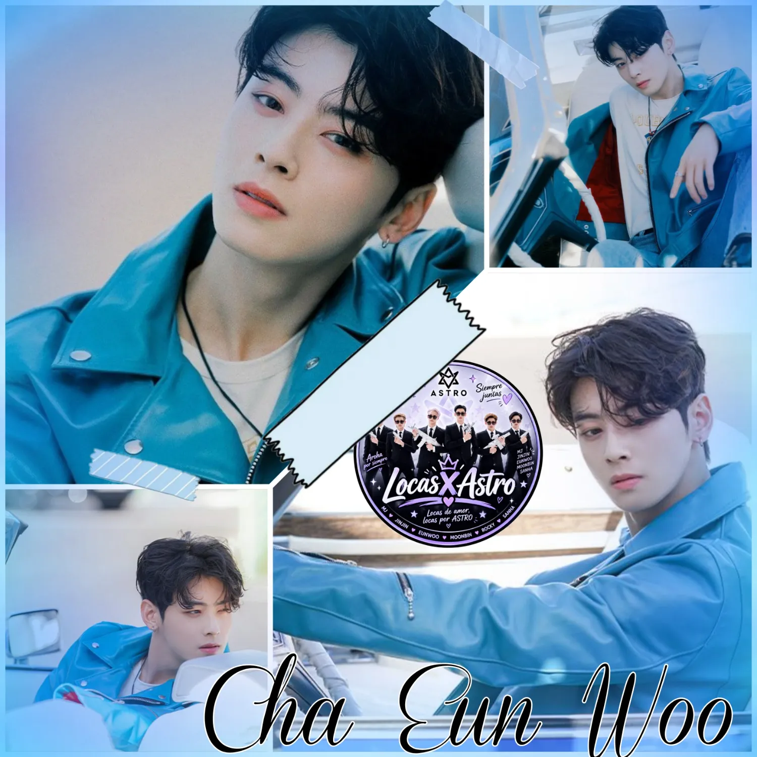 Recent activity shot of Cha Eunwoo