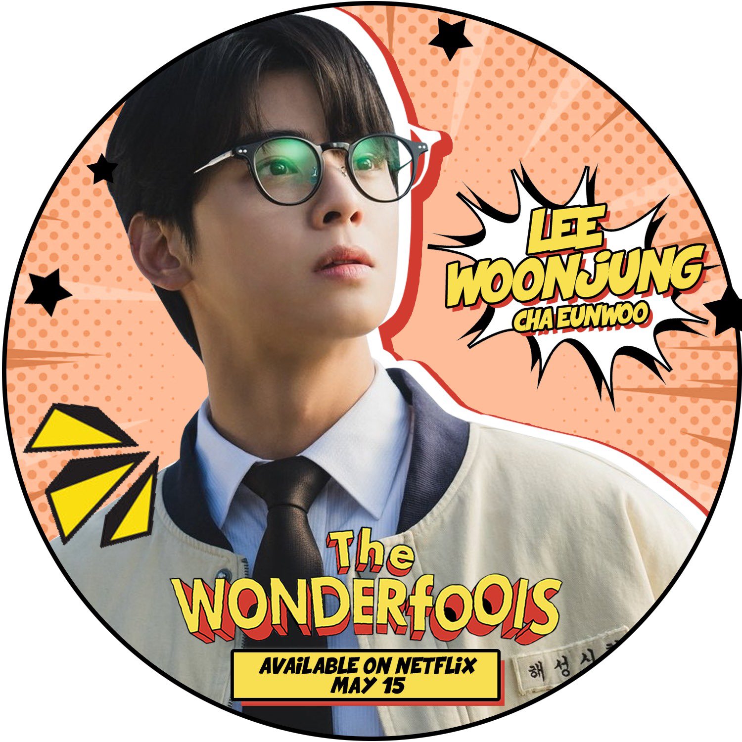 Behind-the-scenes cut of Cha Eunwoo