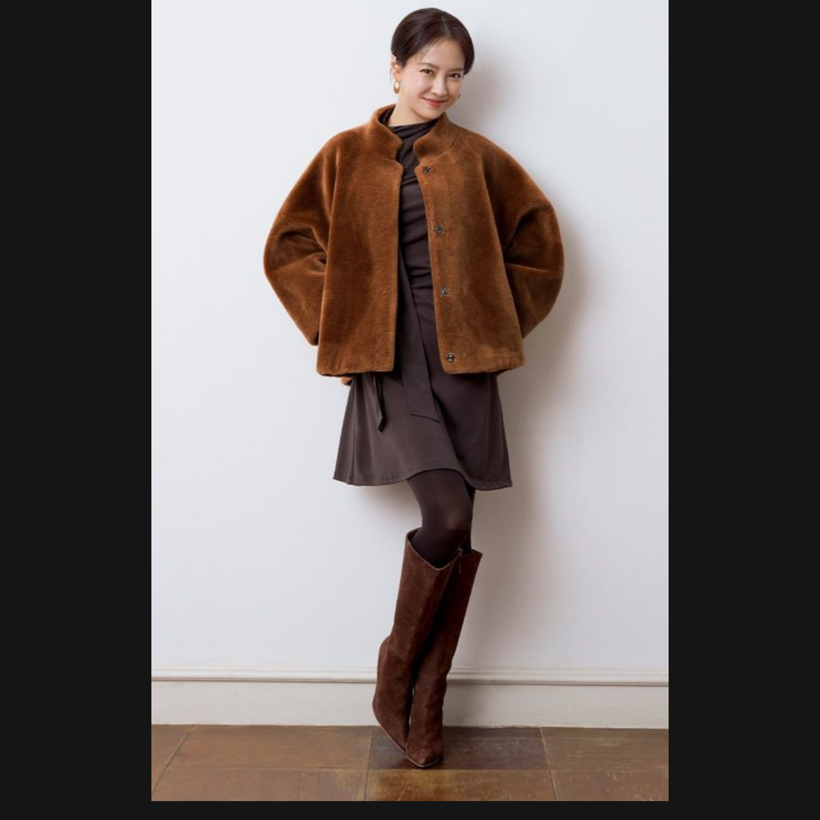 송지효 팬이 찍은 순간