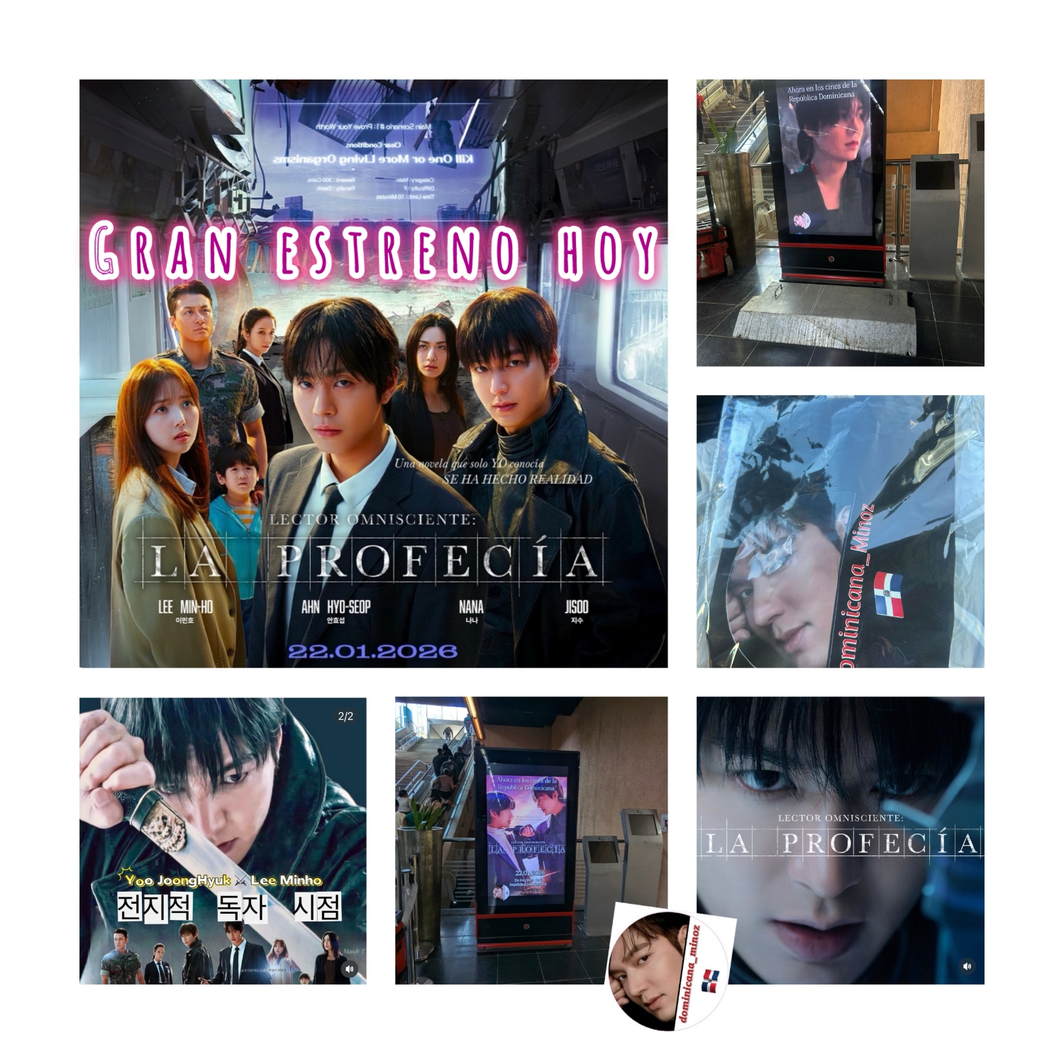 粉絲拍下的李敏鎬瞬間