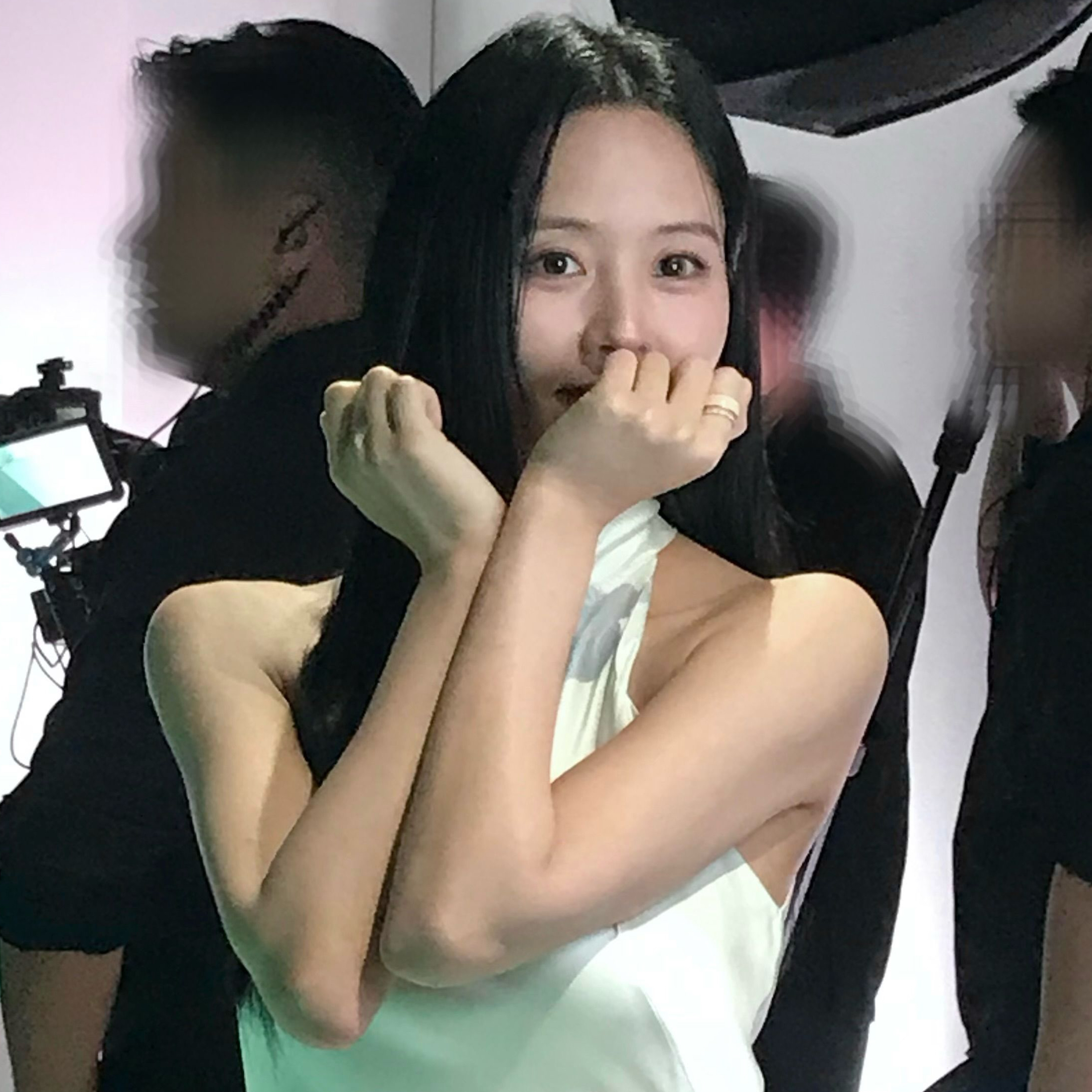Momen yang diabadikan oleh penggemar Kim Sohyun