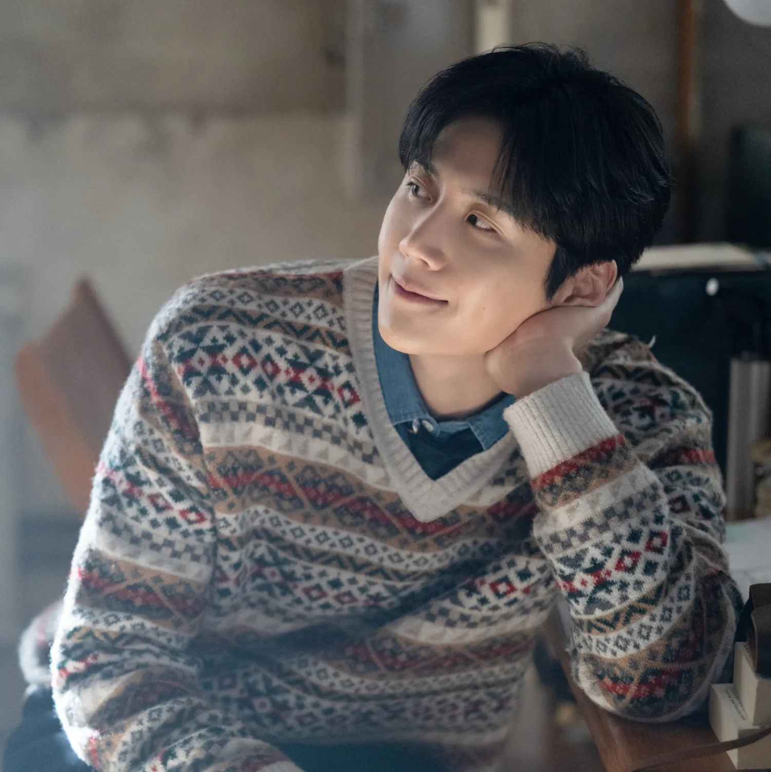 A moment captured by a fan of Kim Seonho