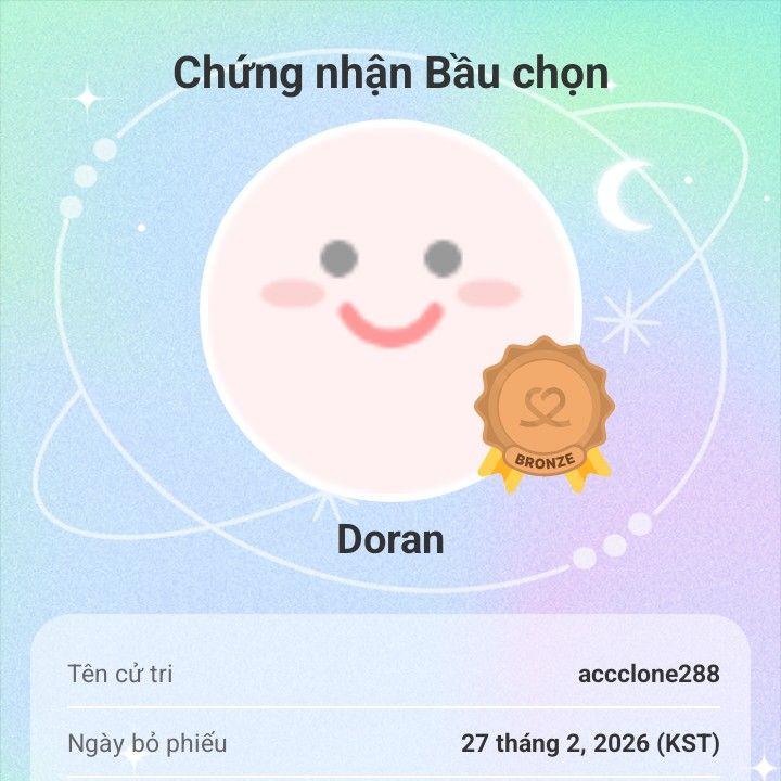 Latest photo of Doran