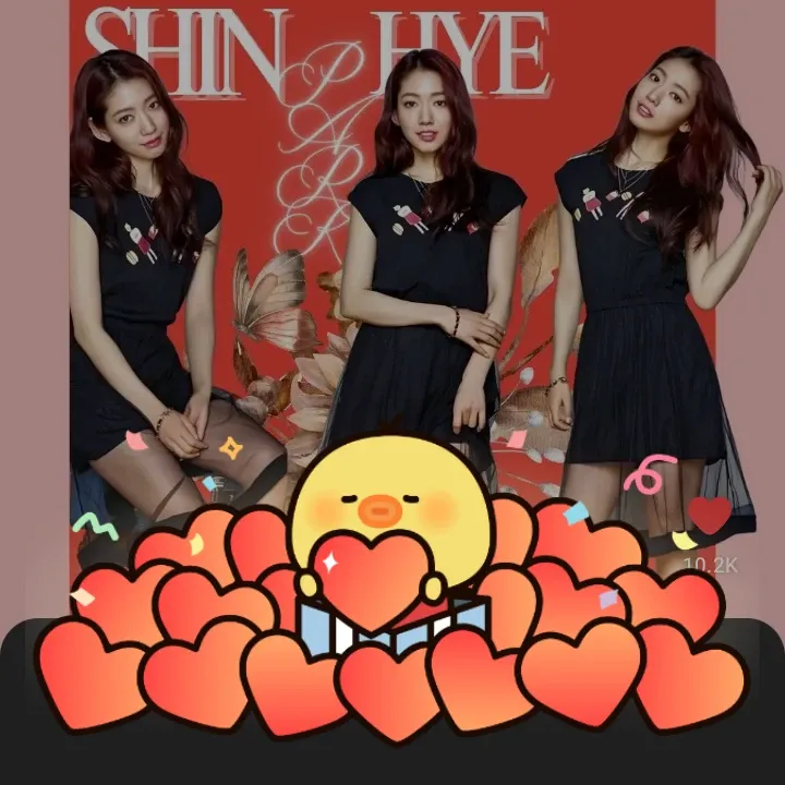 Behind-the-scenes cut of Park Shinhye