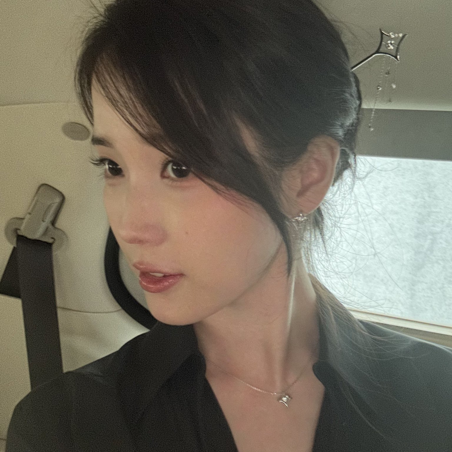 A moment captured by a fan of IU