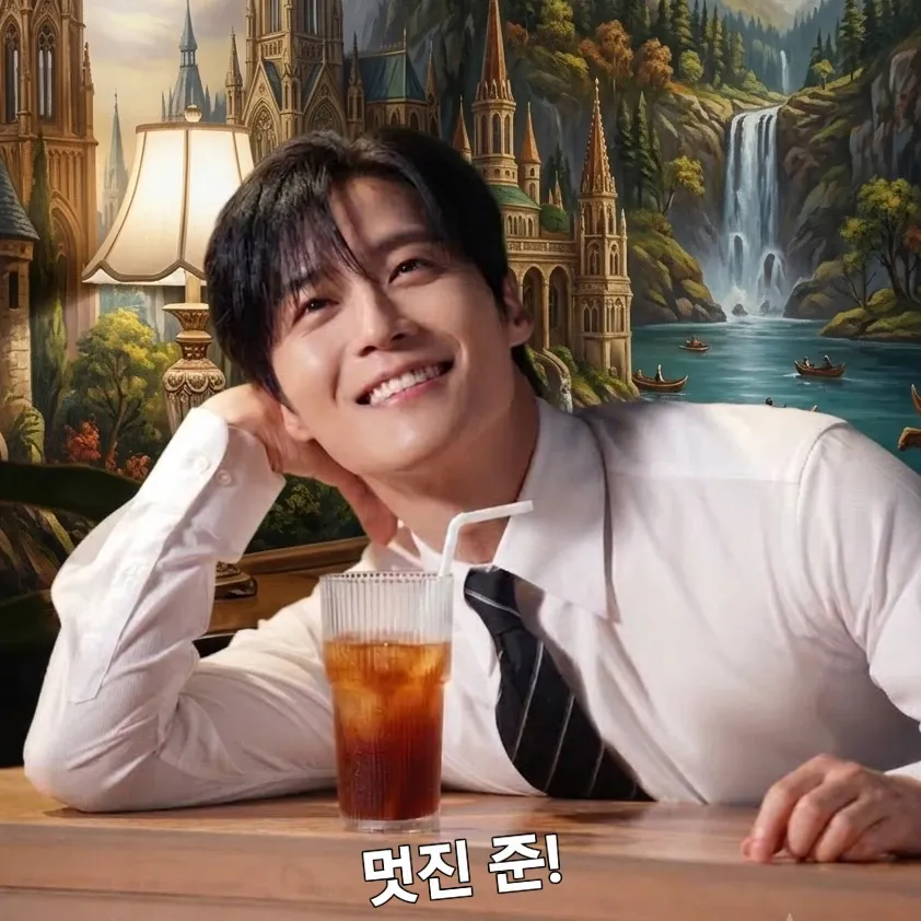 Behind-the-scenes cut of Heo Namjun