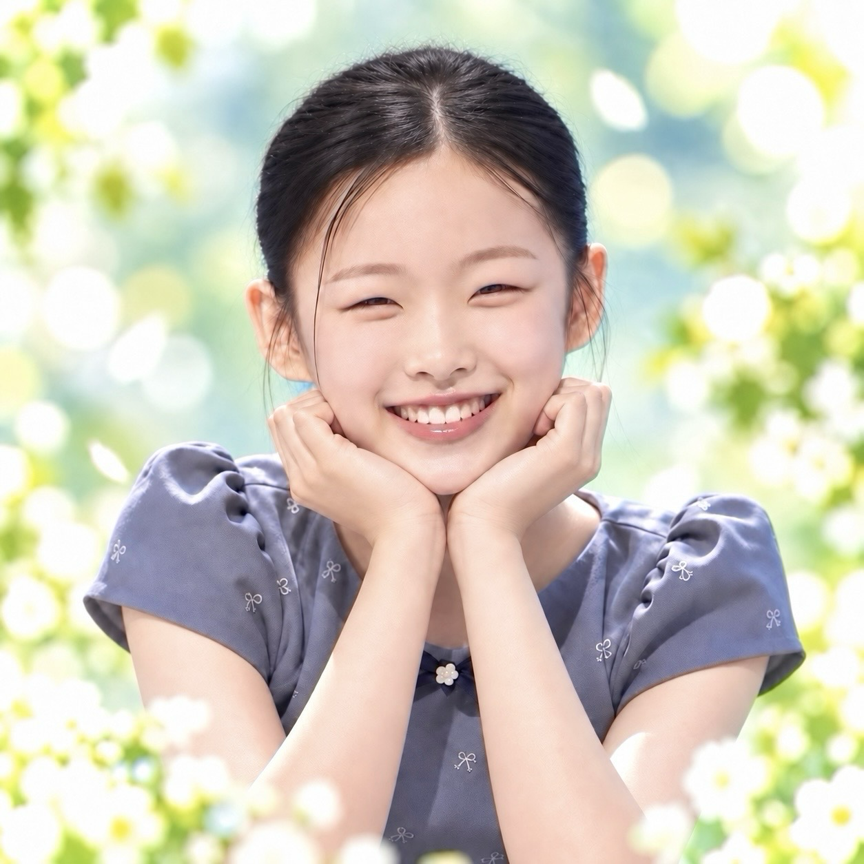 Behind-the-scenes cut of Lee Sooyeon