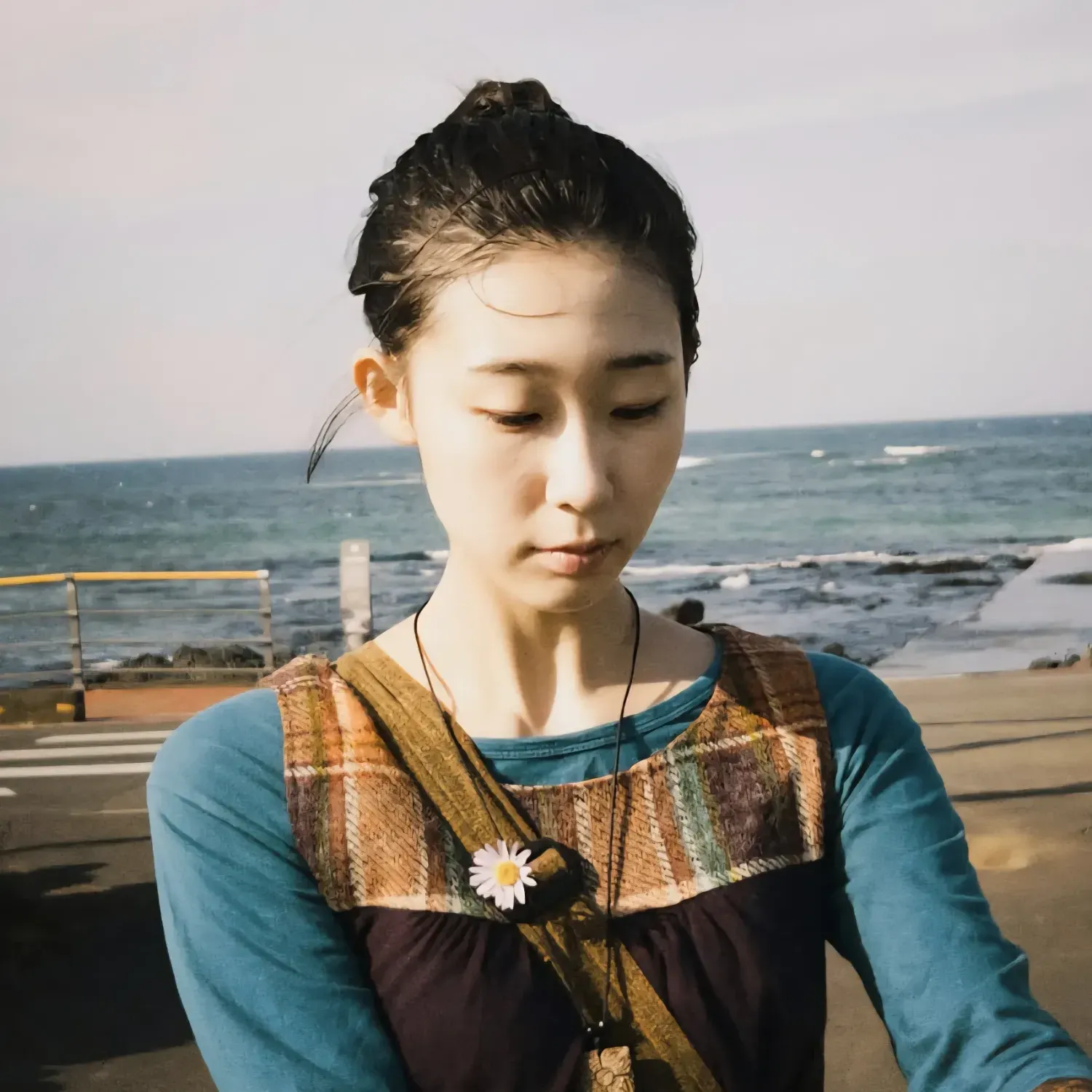 Behind-the-scenes cut of Han Yeji