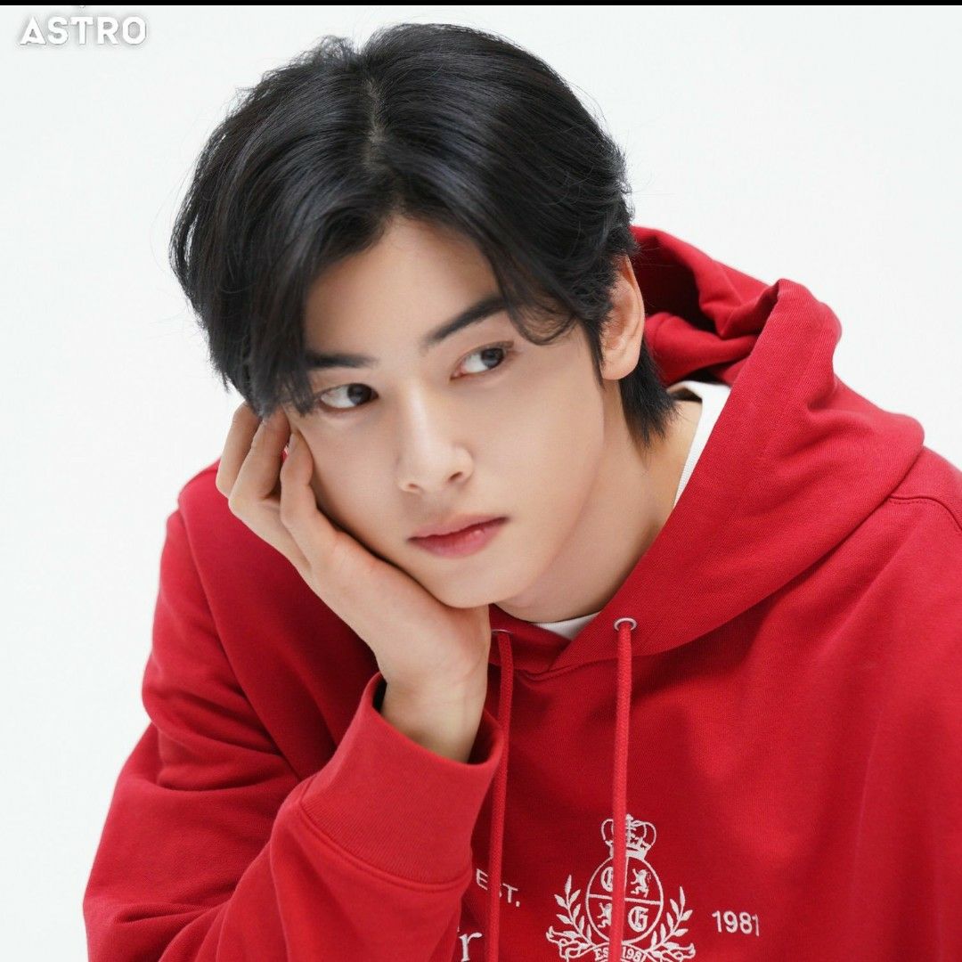 Recent activity shot of Cha Eunwoo