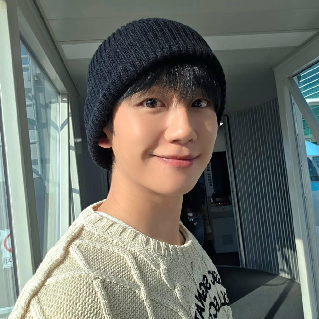 粉絲拍下的丁海寅瞬間