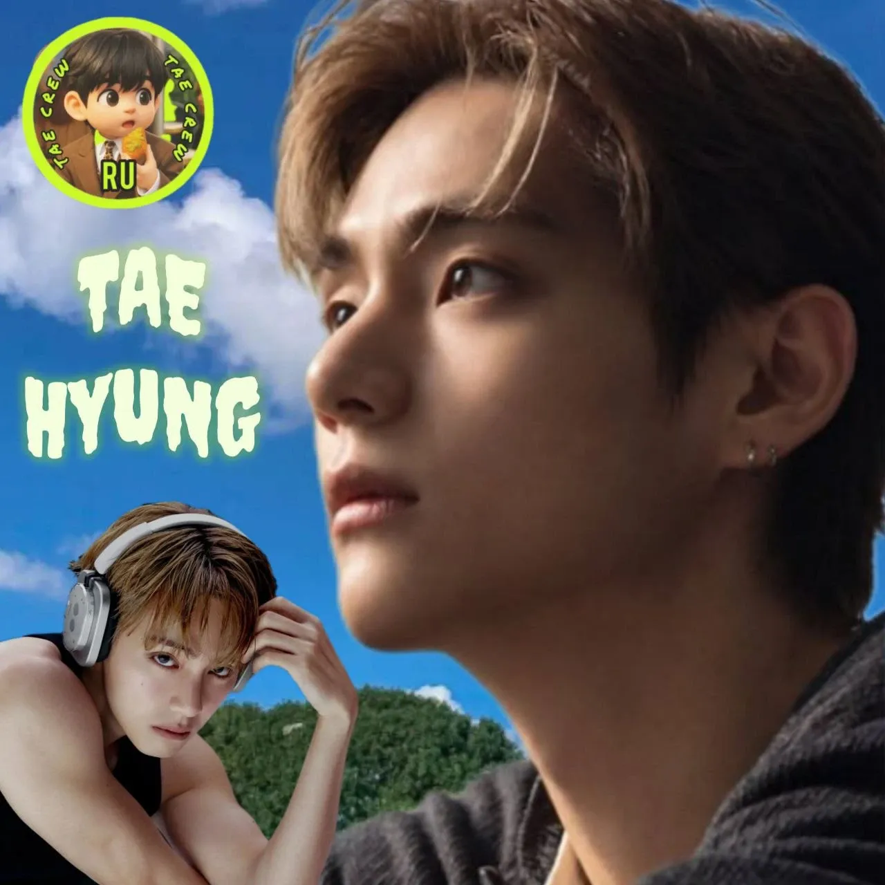 Behind-the-scenes cut of Kim Taehyung (V)