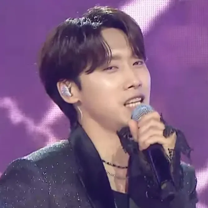 A moment captured by a fan of Choi Woojin