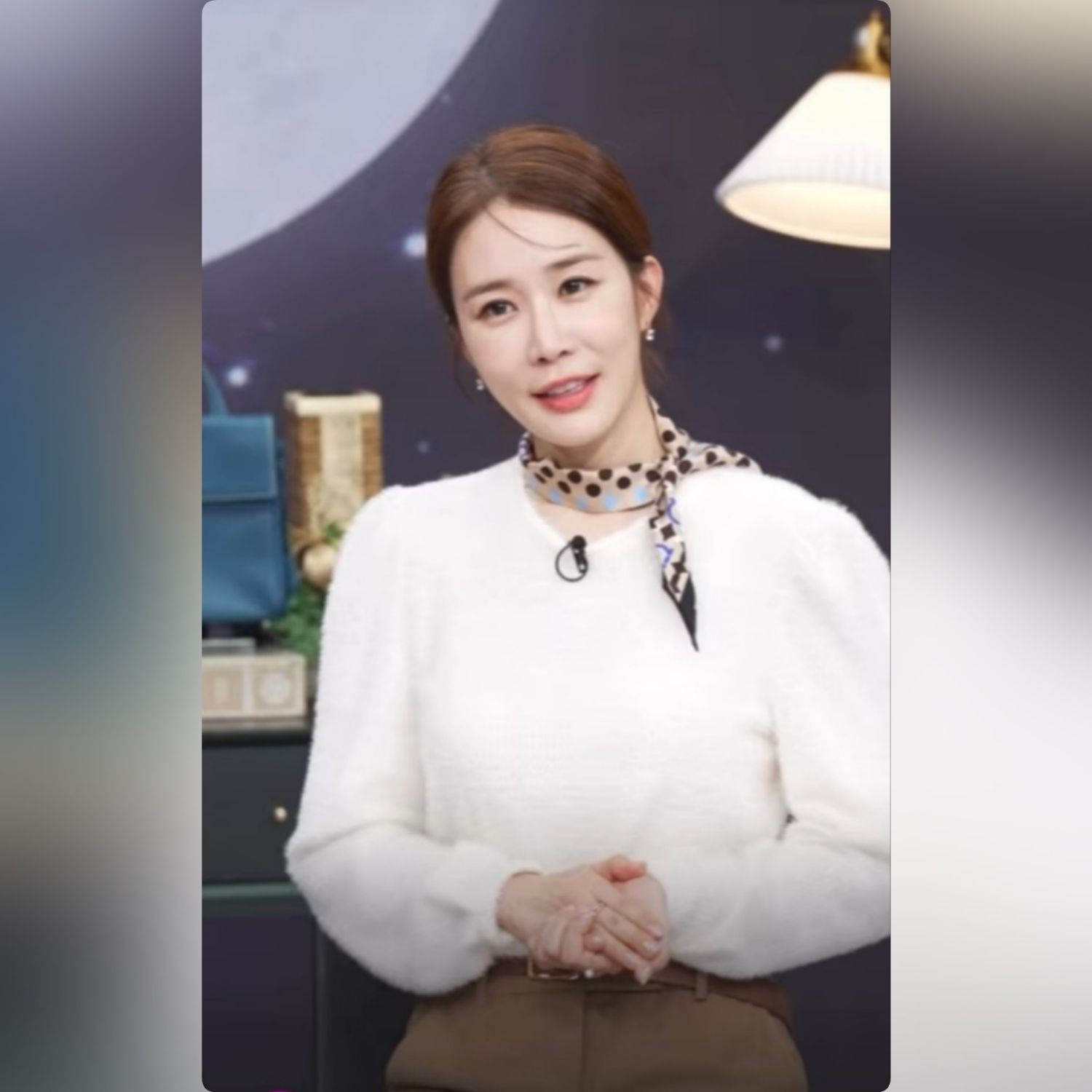 Behind-the-scenes cut of Yoo Inna