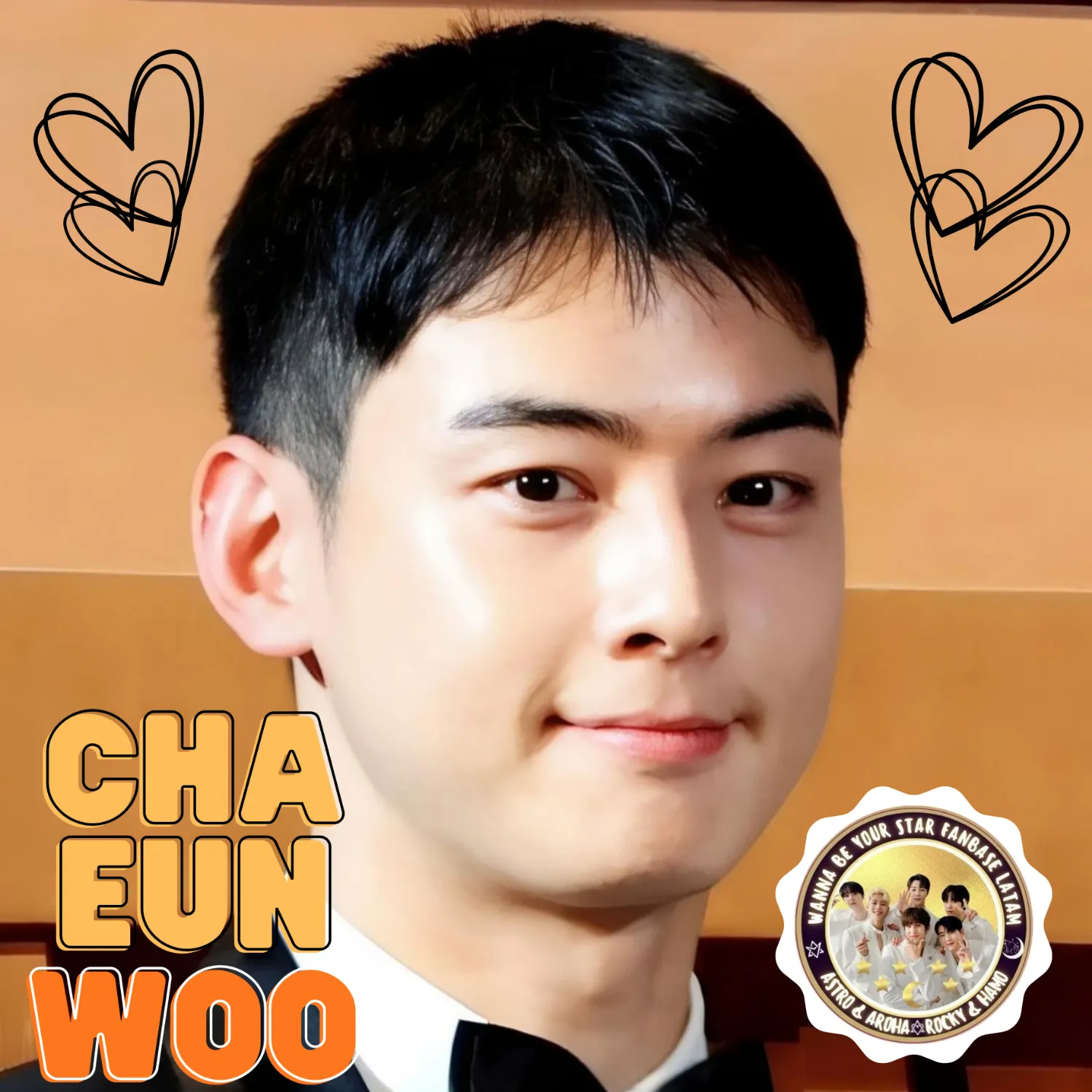Recent activity shot of Cha Eunwoo