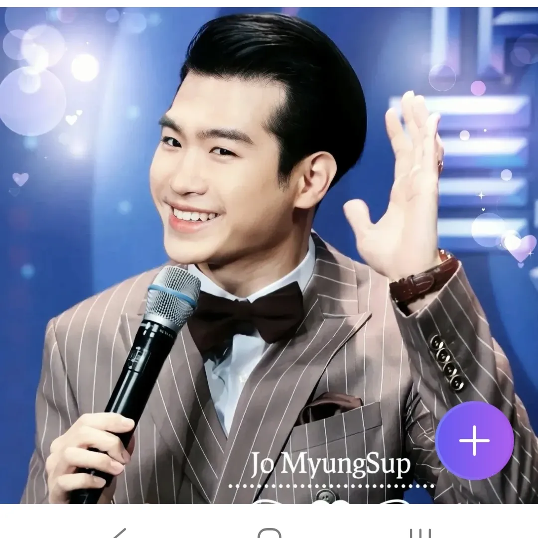Behind-the-scenes cut of Jo Myungsup