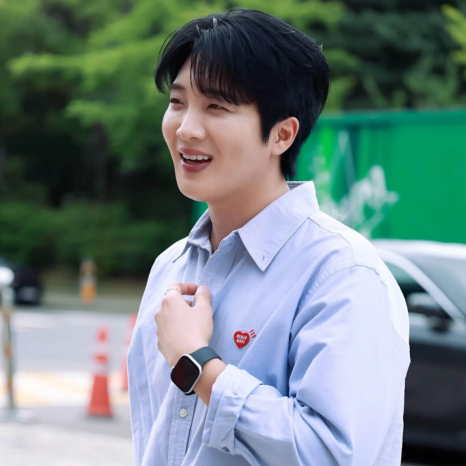 Behind-the-scenes cut of Hwang Yunsung