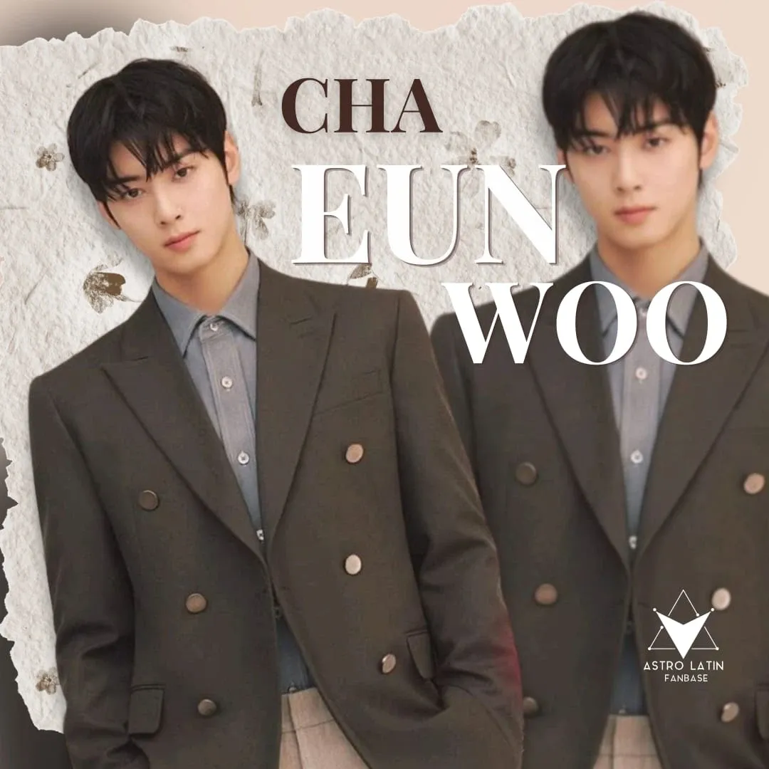 Behind-the-scenes cut of Cha Eunwoo