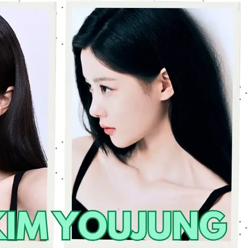 Behind-the-scenes cut of Kim Youjung