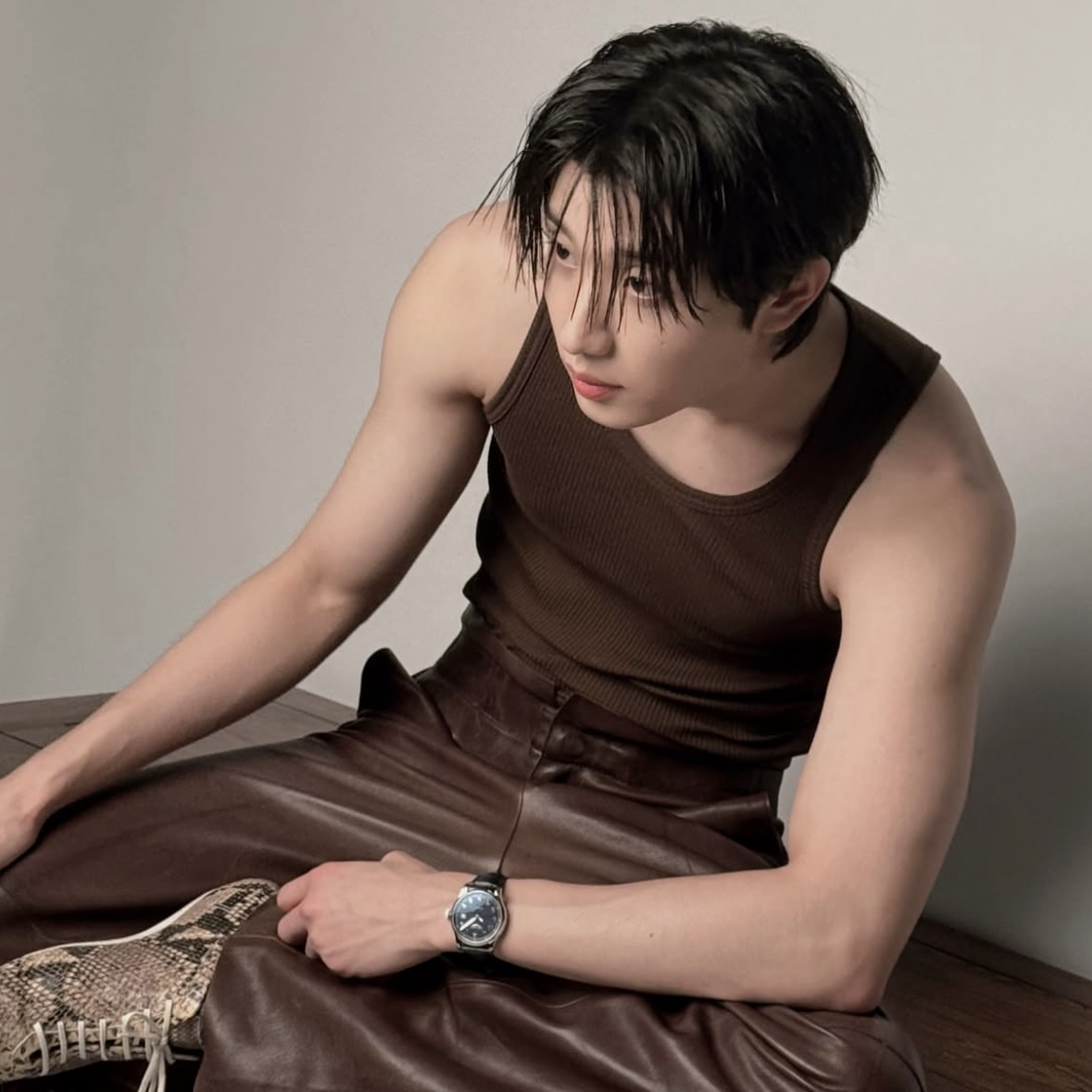 A moment captured by a fan of Kim Jaewon