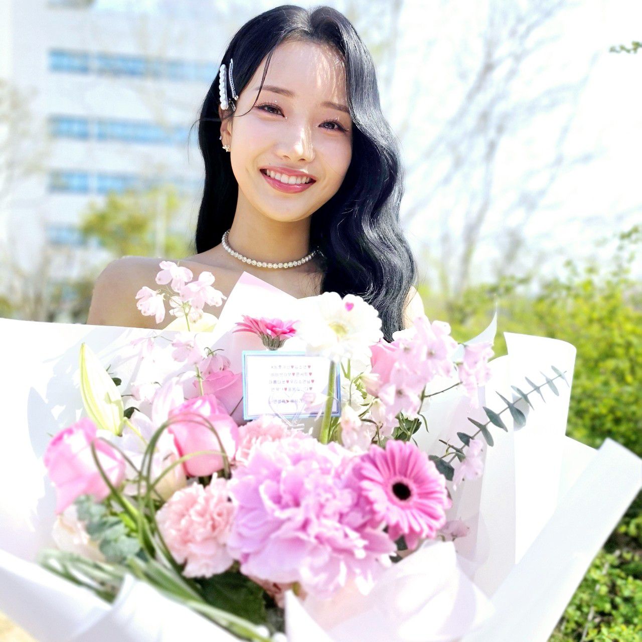 Behind-the-scenes cut of Kim Soyeon (2004)