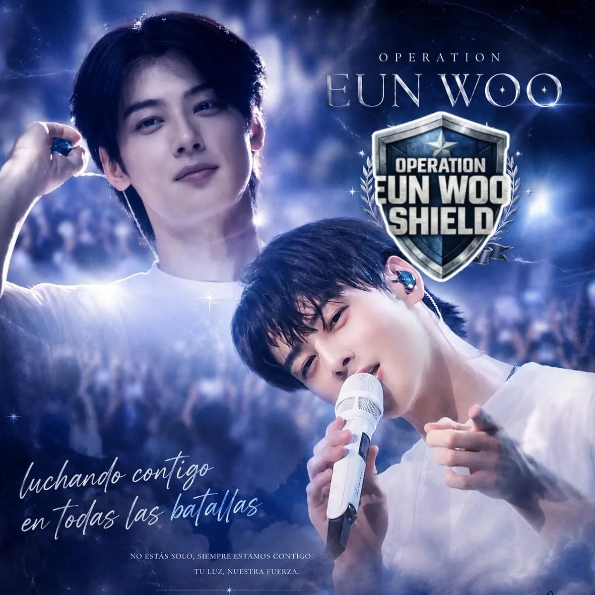 Behind-the-scenes cut of Cha Eunwoo
