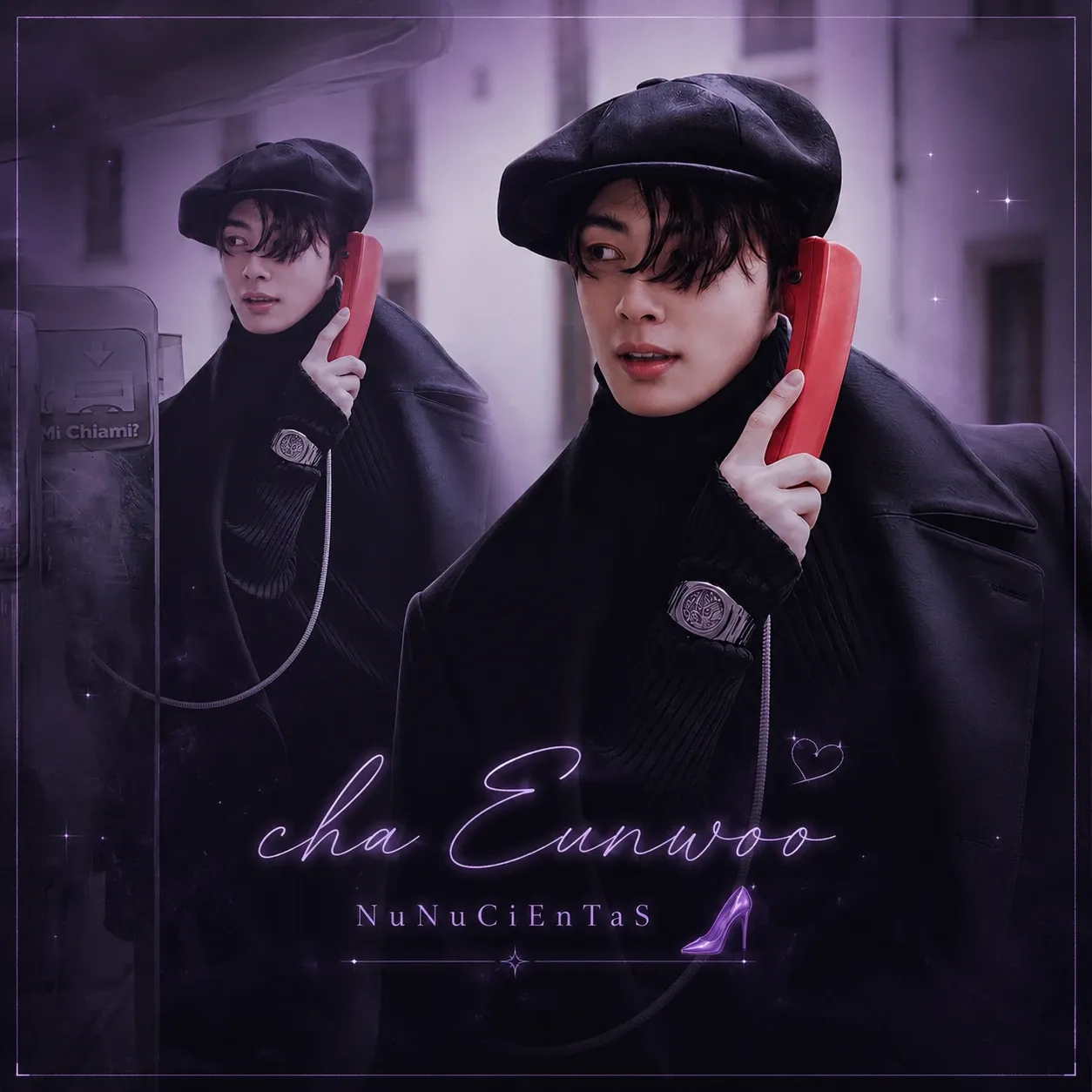 A moment captured by a fan of Cha Eunwoo