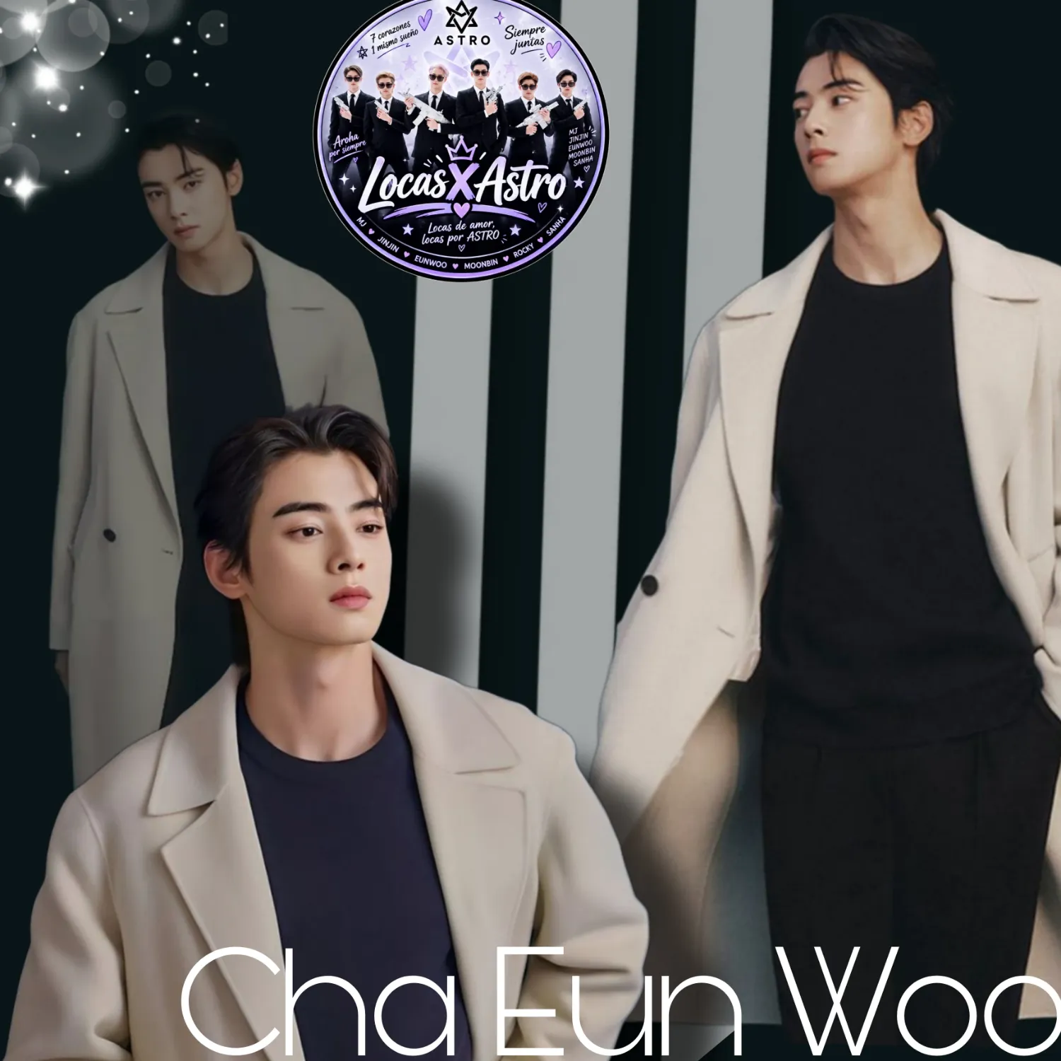 Behind-the-scenes cut of Cha Eunwoo