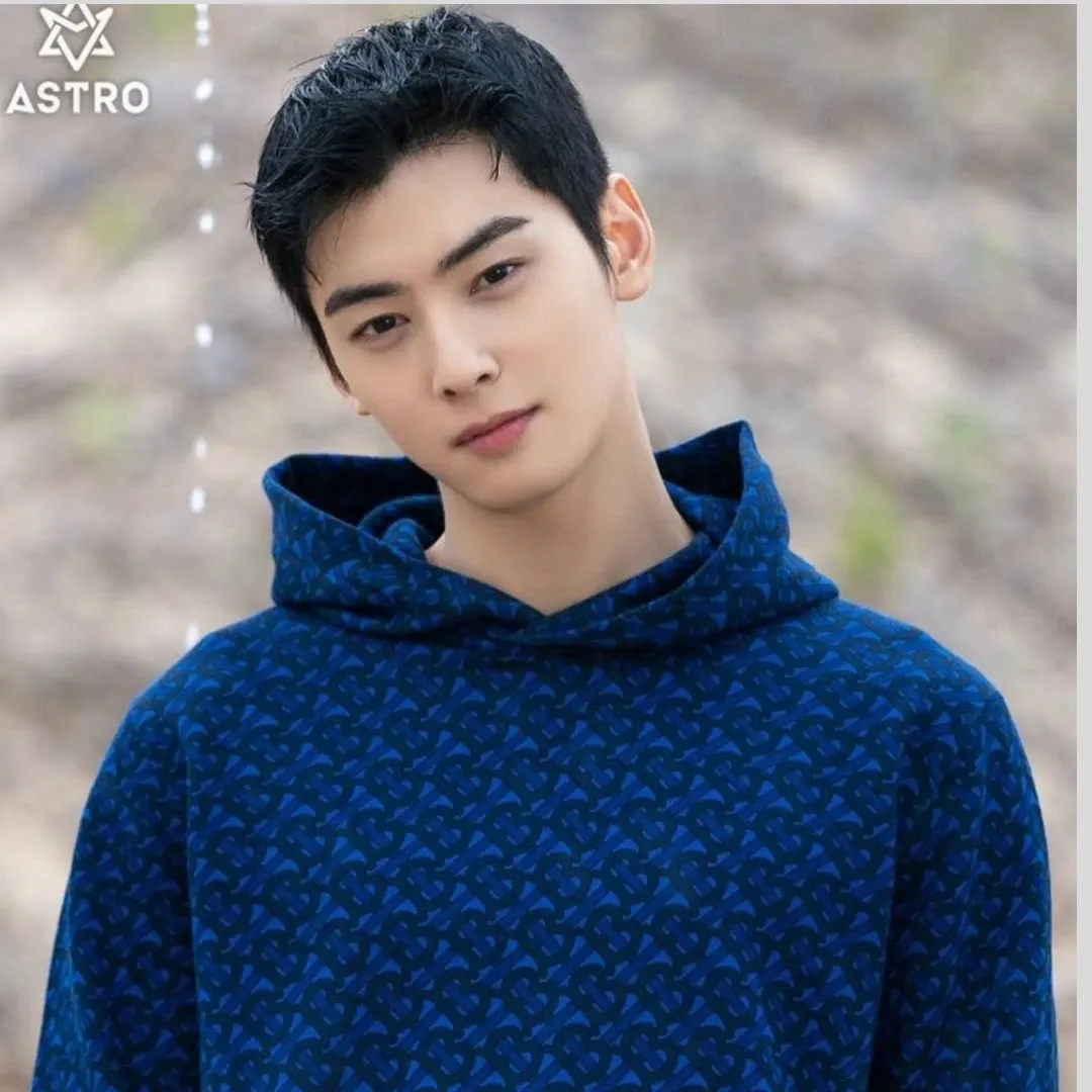 Behind-the-scenes cut of Cha Eunwoo