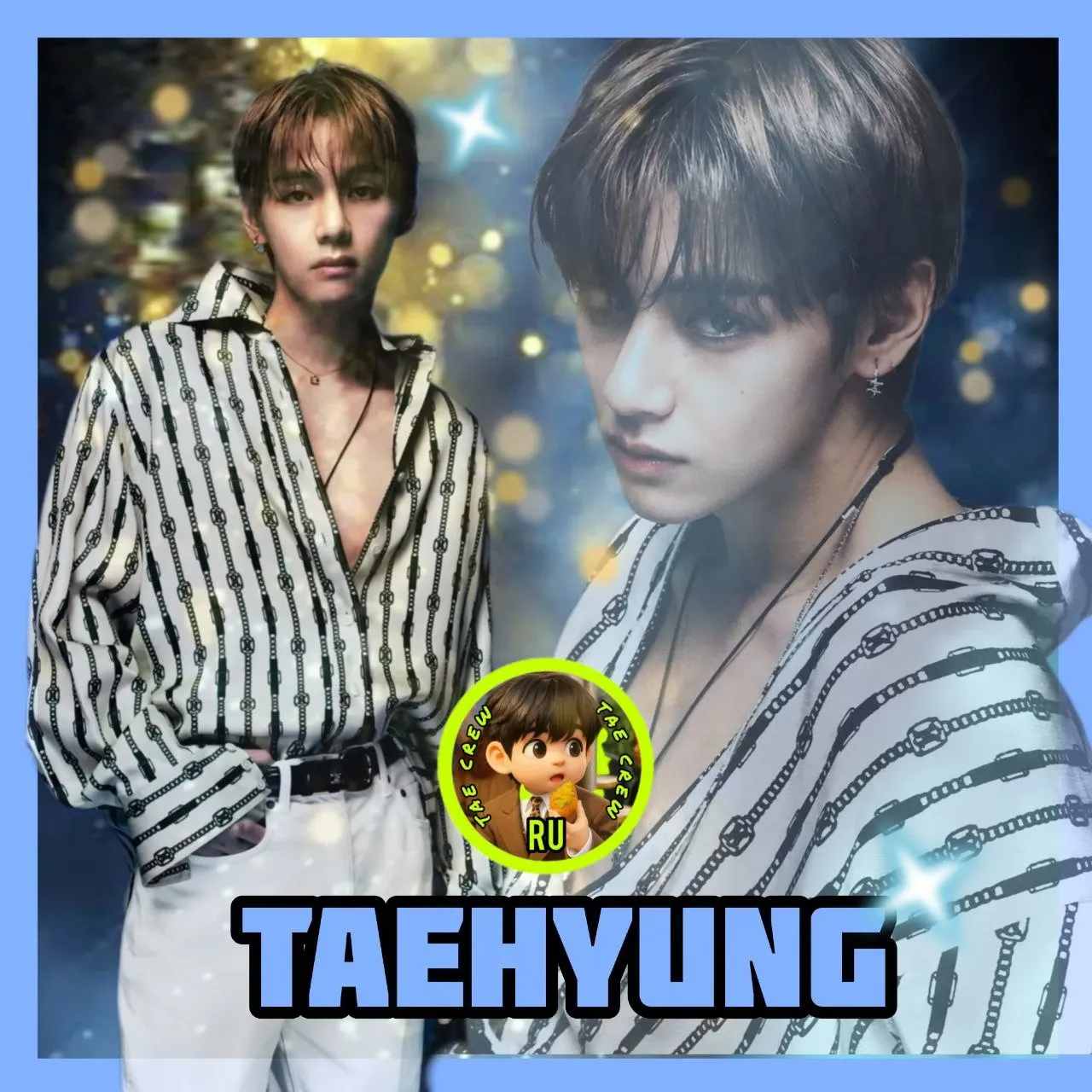 Recent activity shot of Kim Taehyung (V)
