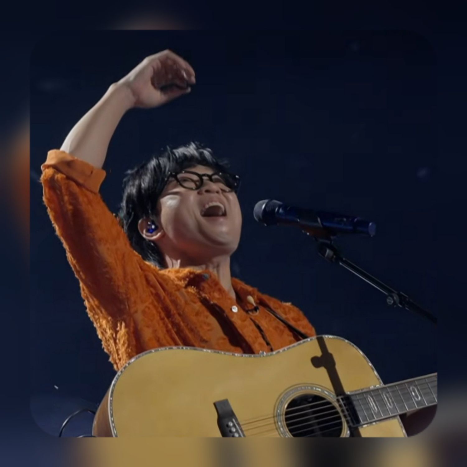 Behind-the-scenes cut of Bak Changgeun