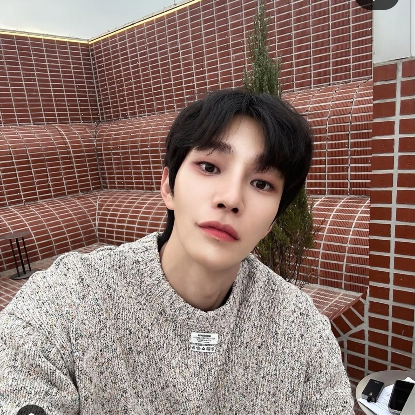 Recent activity shot of Kim Jaeyoung