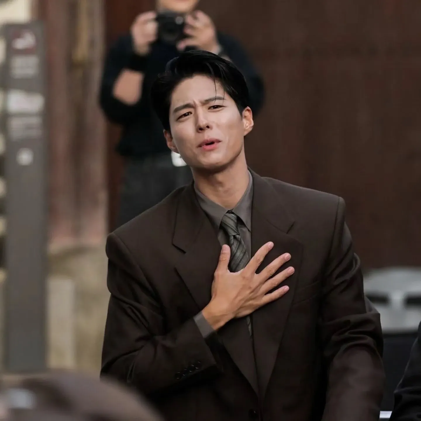 Recent activity shot of Park Bogum