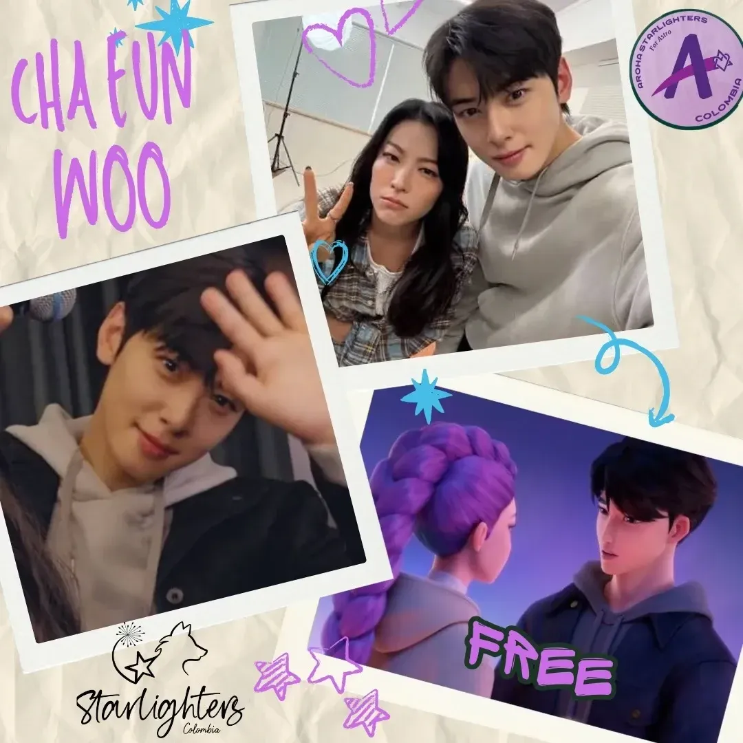 Behind-the-scenes cut of Cha Eunwoo