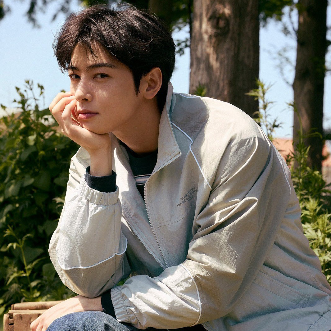 Recent activity shot of Cha Eunwoo