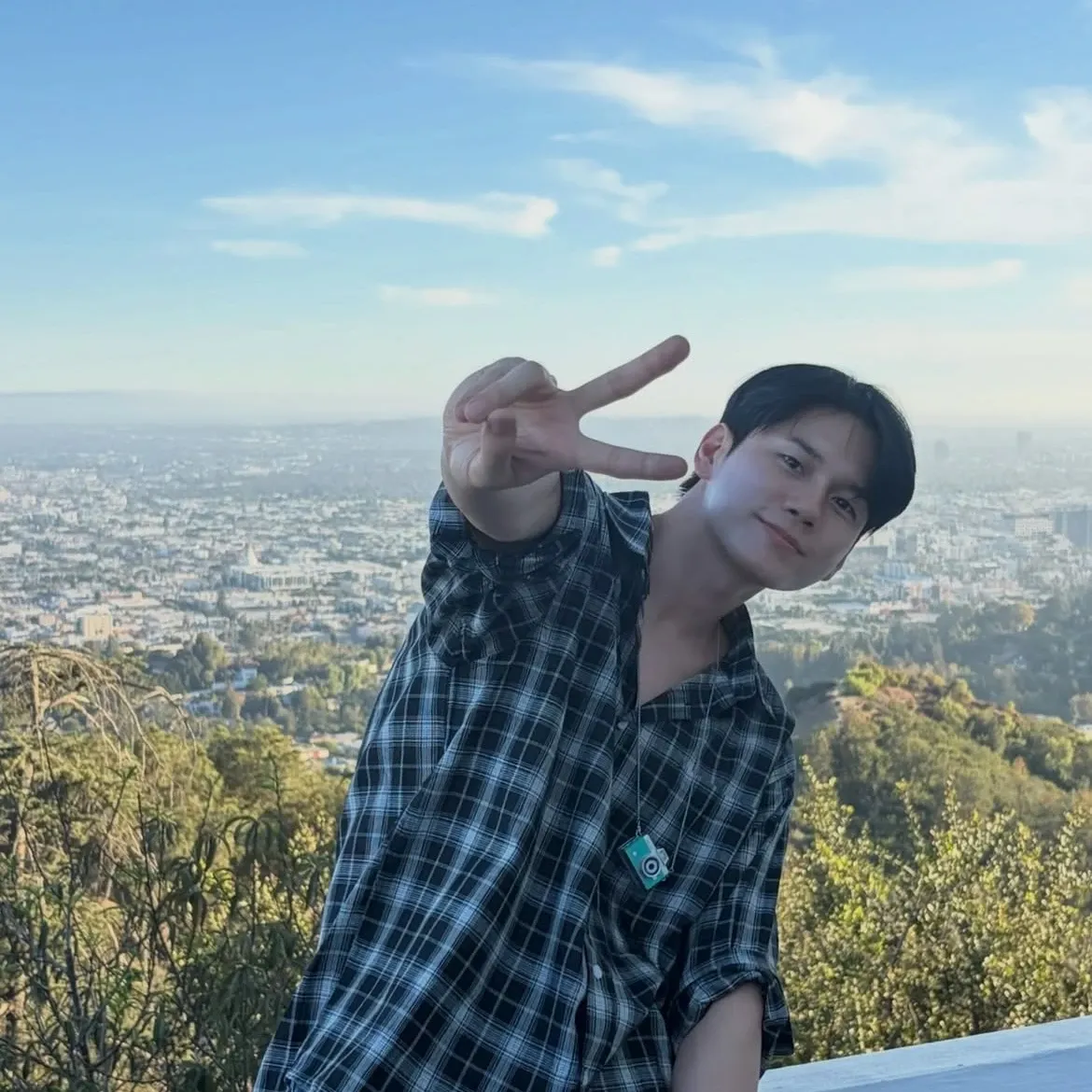 A moment captured by a fan of Ong Seongwu