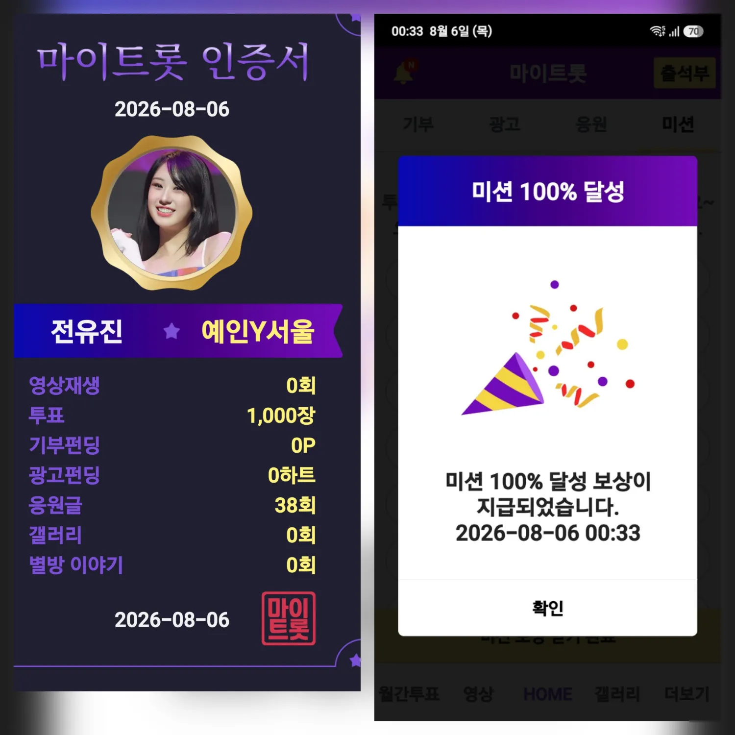 Foto kegiatan terbaru dari Jeon Yujin