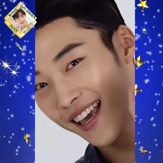 A moment captured by a fan of Woo Dohwan