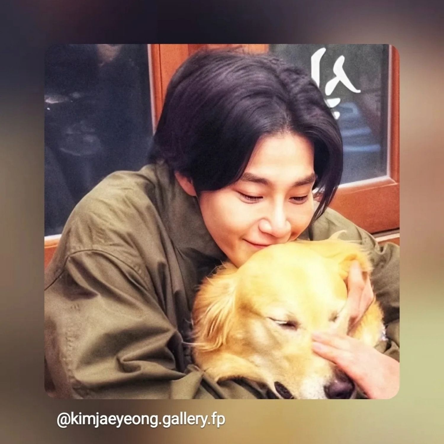 A moment captured by a fan of Kim Jaeyoung