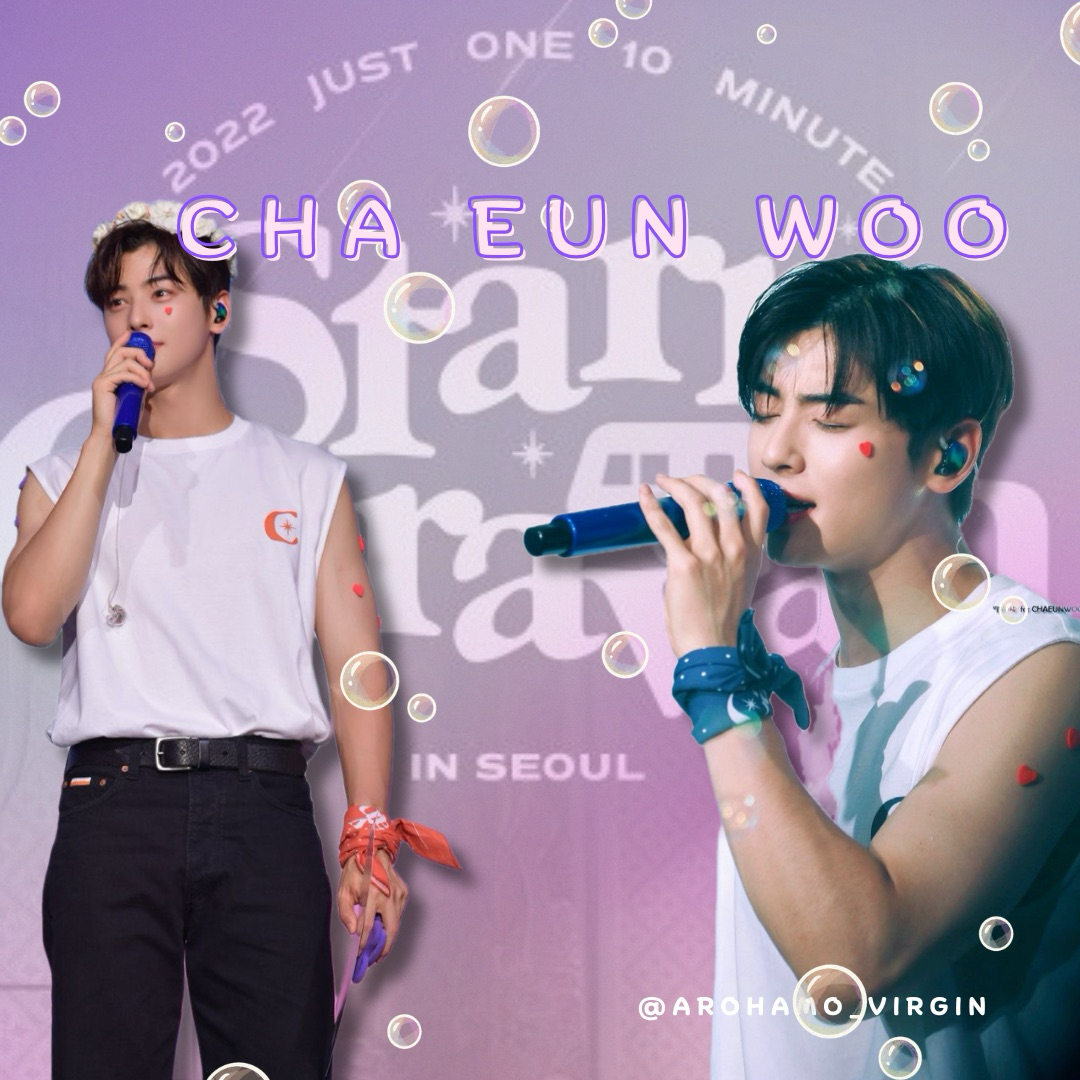 A moment captured by a fan of Cha Eunwoo