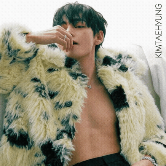 Behind-the-scenes cut of Kim Taehyung (V)