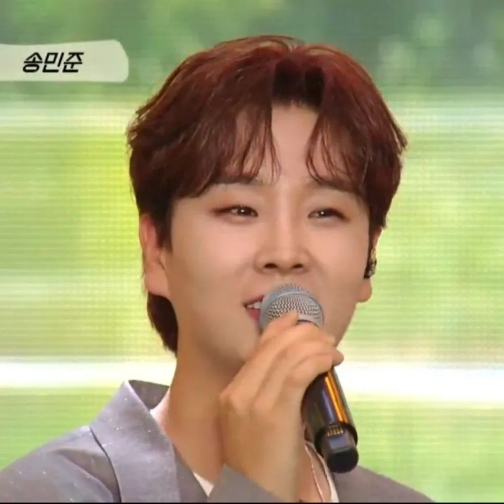 Behind-the-scenes cut of Song Minjun