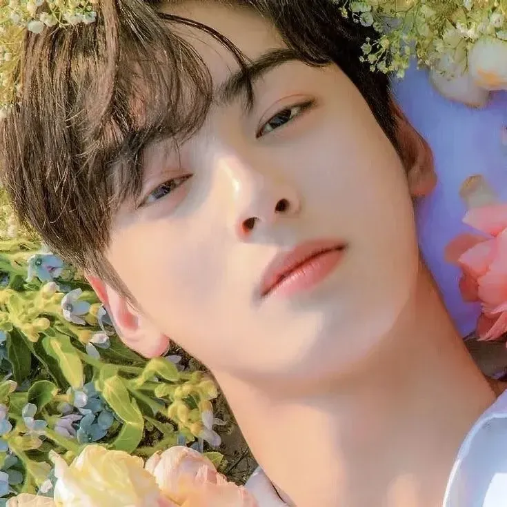 Behind-the-scenes cut of Cha Eunwoo