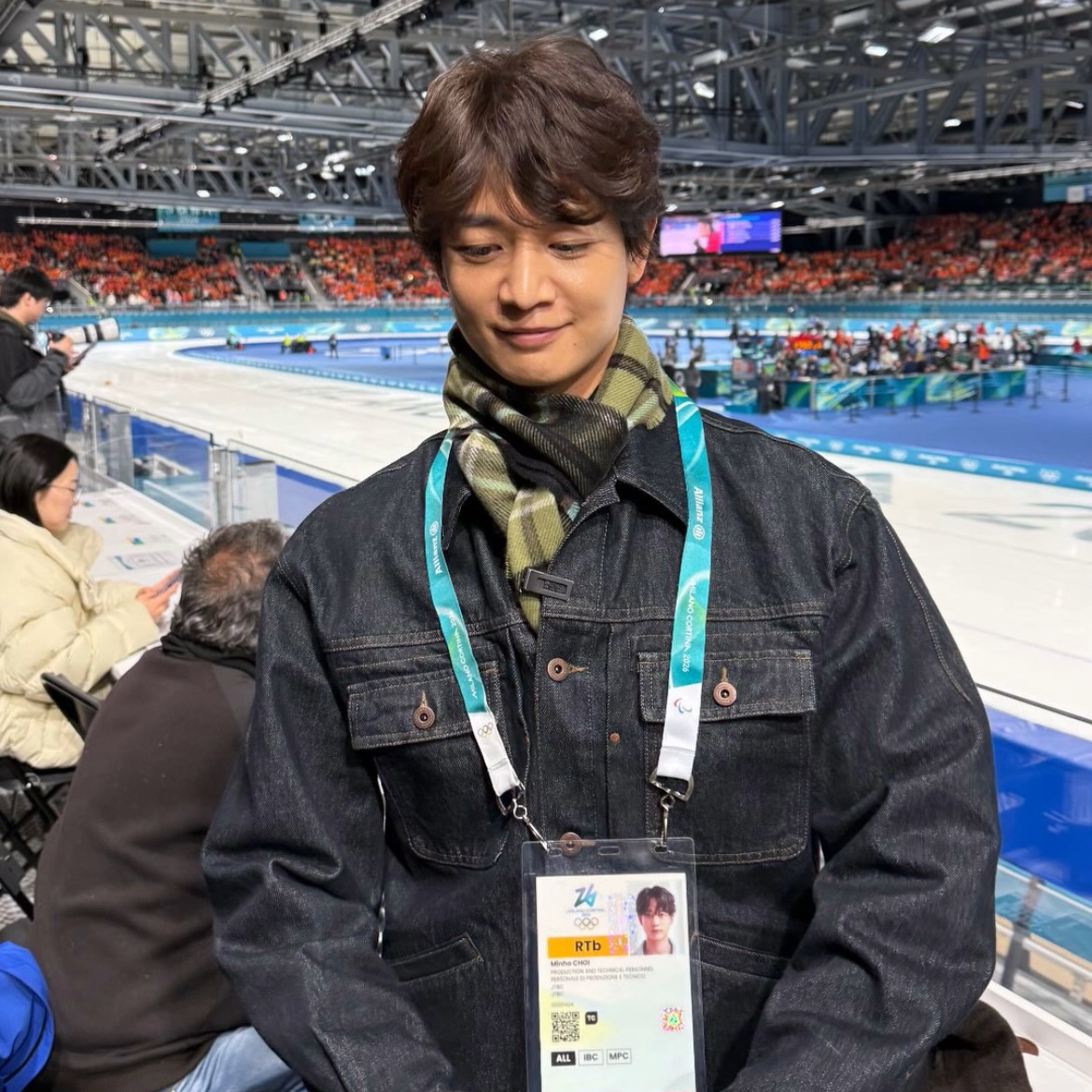 粉絲拍下的崔珉豪瞬間