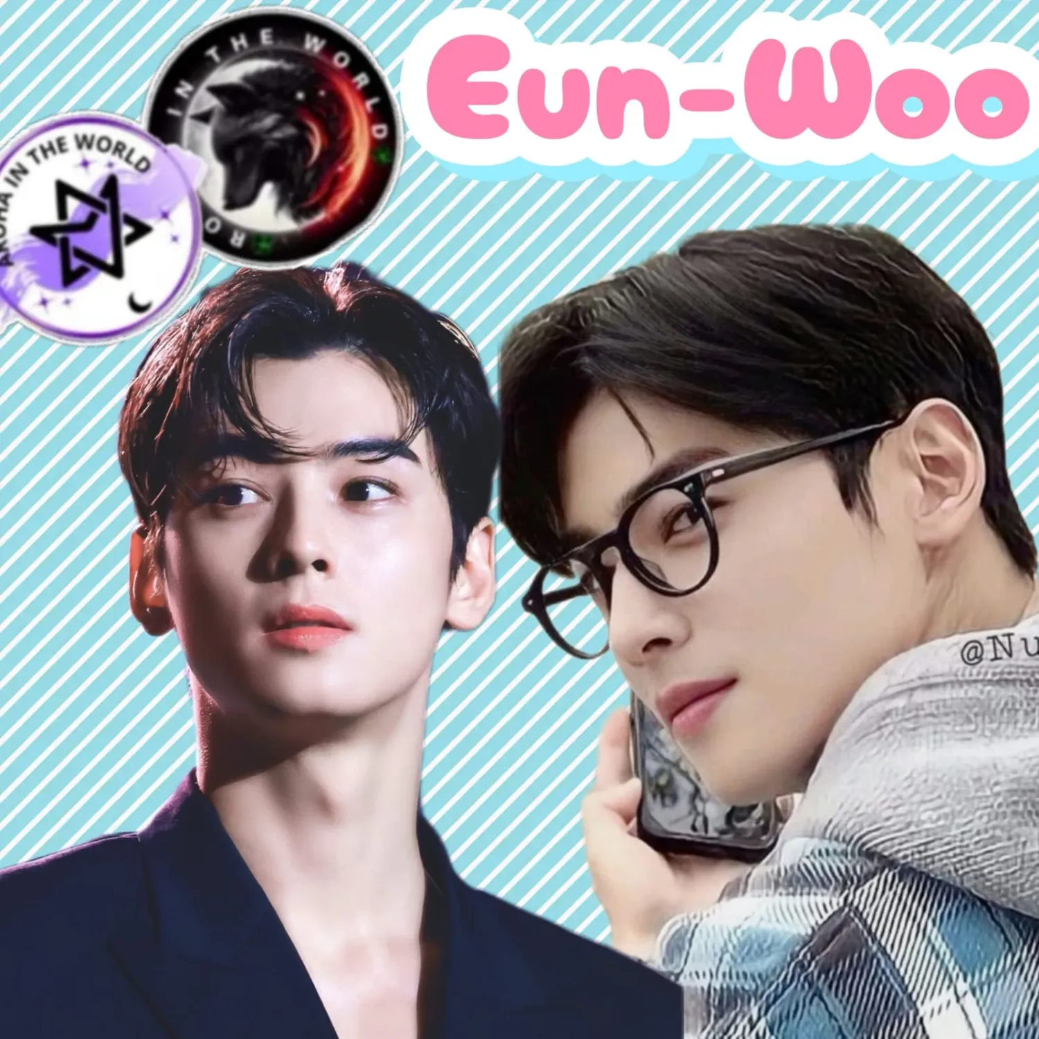 Behind-the-scenes cut of Cha Eunwoo