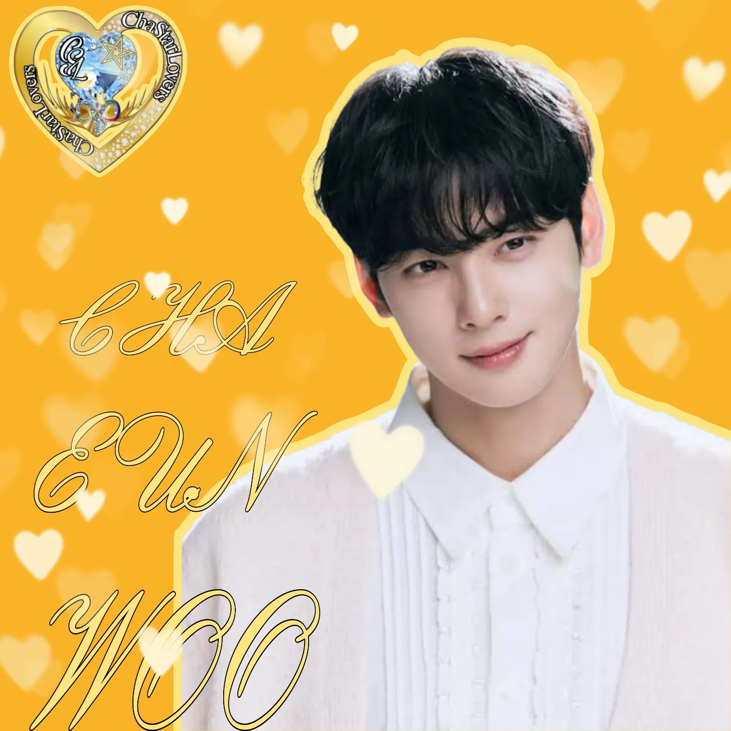 Recent activity shot of Cha Eunwoo