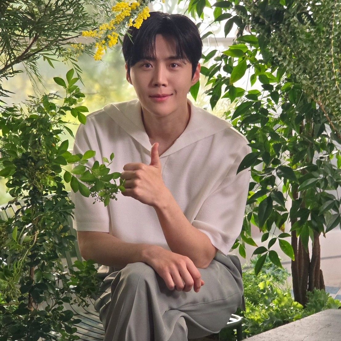 A moment captured by a fan of Kim Seonho